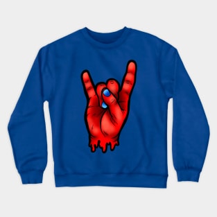 Rock Hand Crewneck Sweatshirt